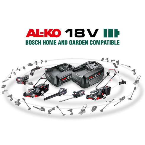 AL-KO 18V Bosch H&G Easy 3.82 Li R Mower Kit